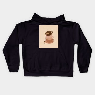 Cups Over Cups Kids Hoodie